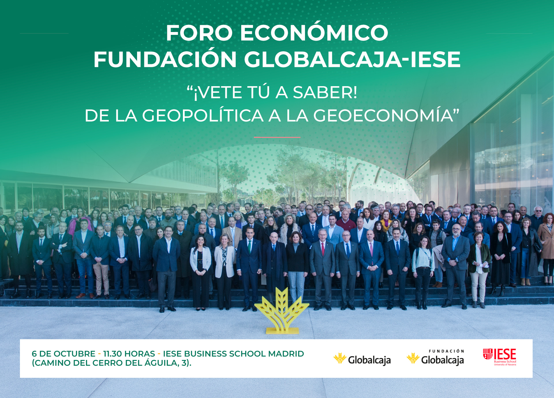 ACAMAFAN asiste al Foro Económico Fundación Globalcaja-IESE ACAMAFAN asiste al Foro Económico Fundación Globalcaja-IESE