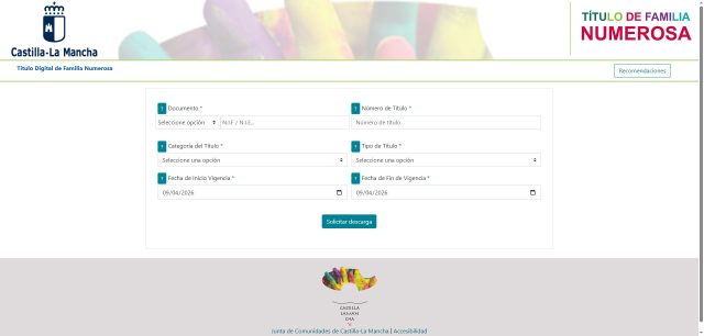 Novedades en el tÃtulo de familia numerosa Novedades en el tÃtulo de familia numerosa